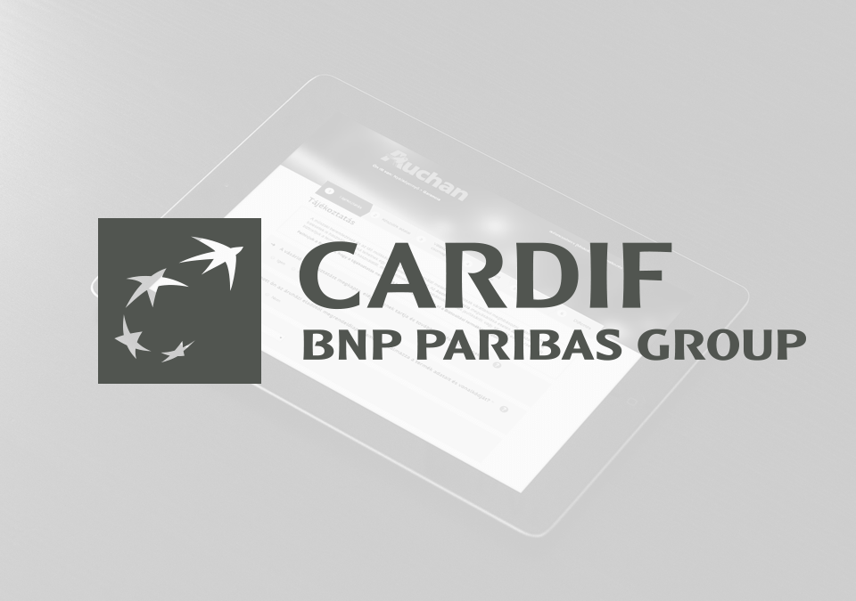 Online insurance quotation and contracting for BNP Paribas Cardif and its’ retail partners